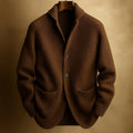 BundleWears™|Coarse Knit Cashmere Cardigan 