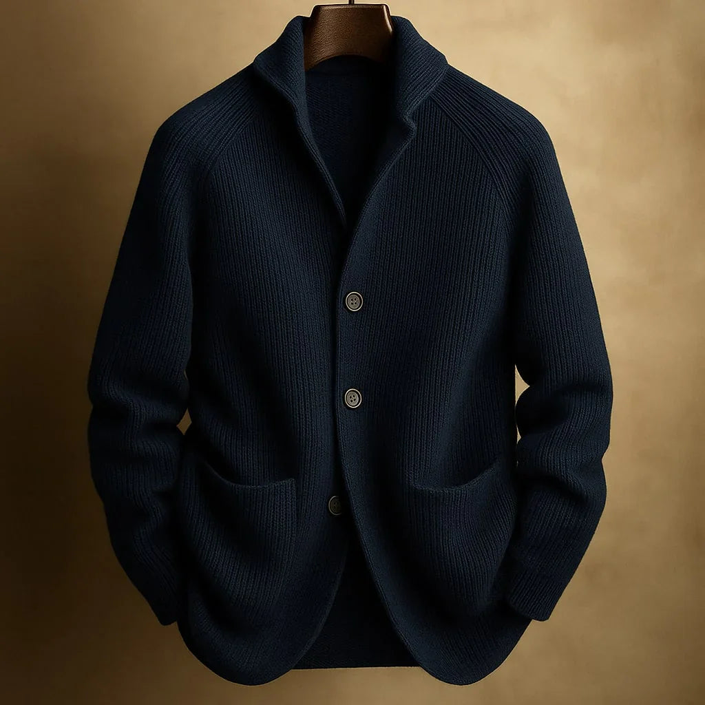BundleWears™|Coarse Knit Cashmere Cardigan 